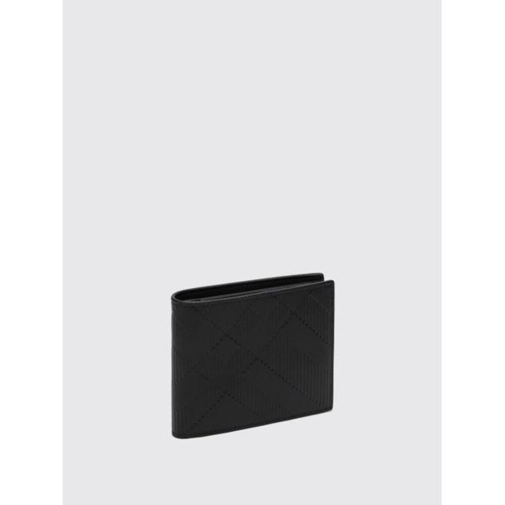 Embossed Check Bi-fold Wallet - Picture 2 of 3